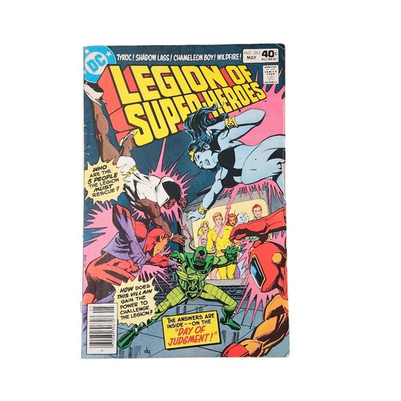 DC Comics Legion Of Super-Heroes #263 1980 Comic Book Collector Bagged Boarded - Picture 1 of 3